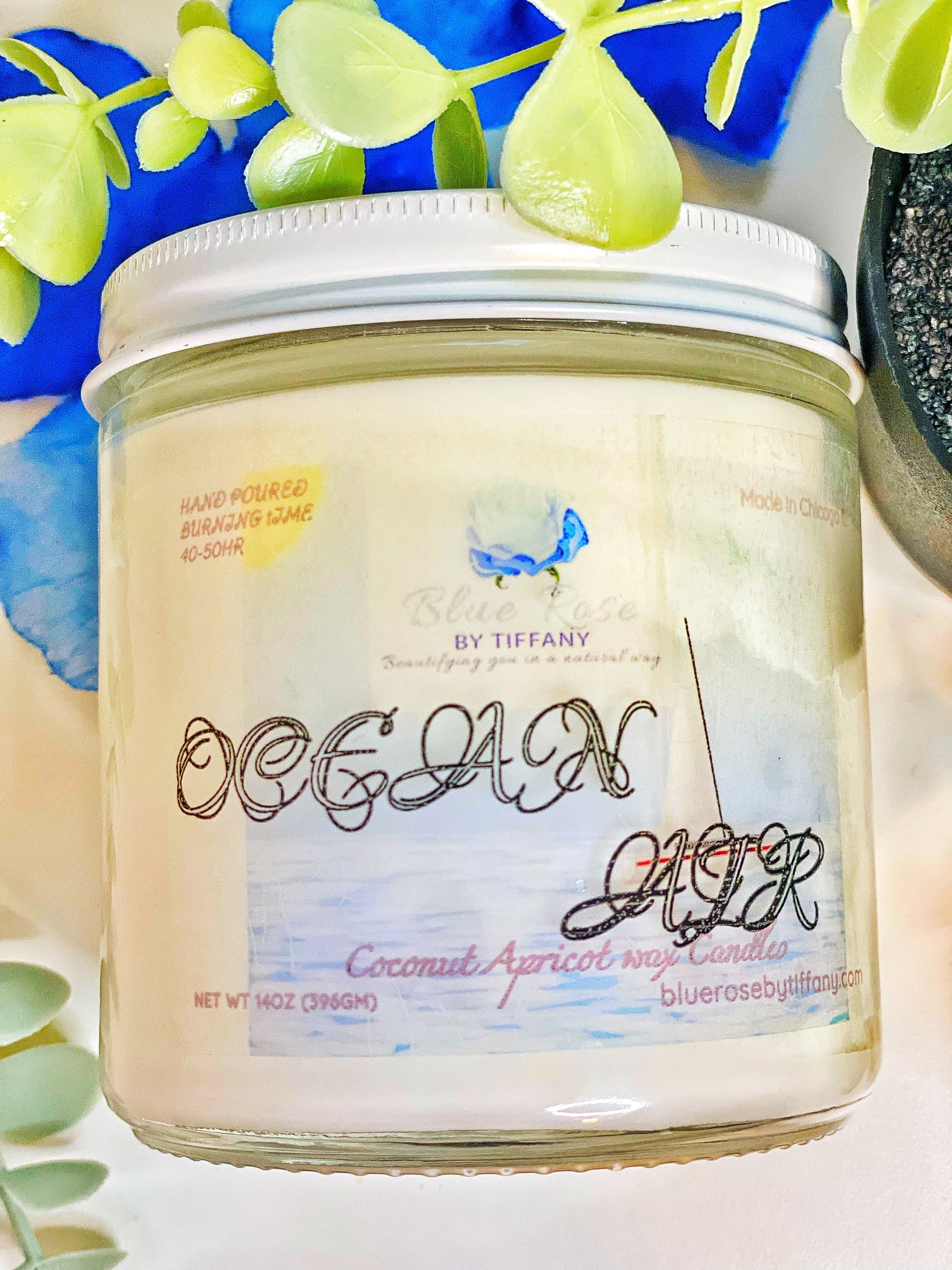 OCEAN AIR SCENTED CANDLE 14oz
