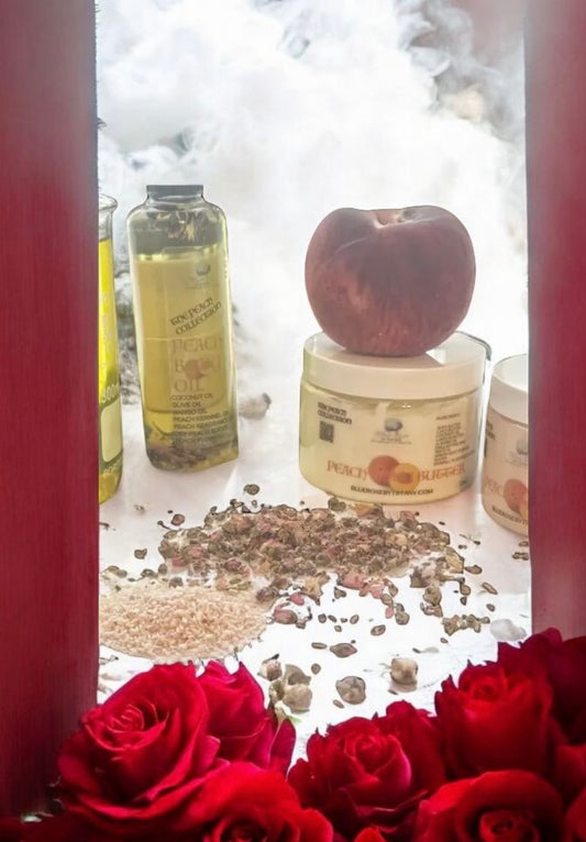 8 OZ PEACH BODY OIL