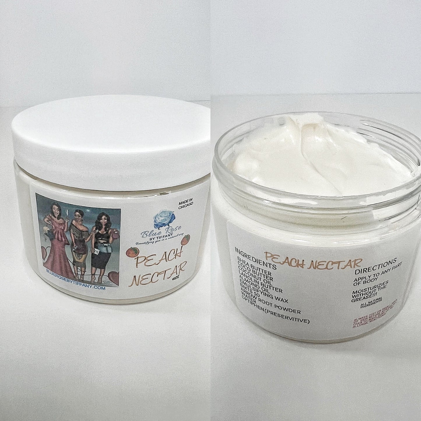 PEACH NECTAR WHIPPED SCENTED BODY BUTTER 12oz