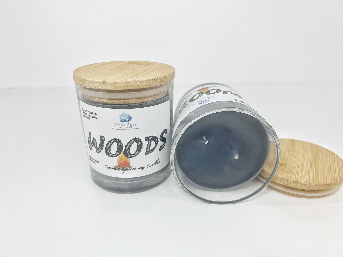 WOOD SCENTED CANDLE 8oz